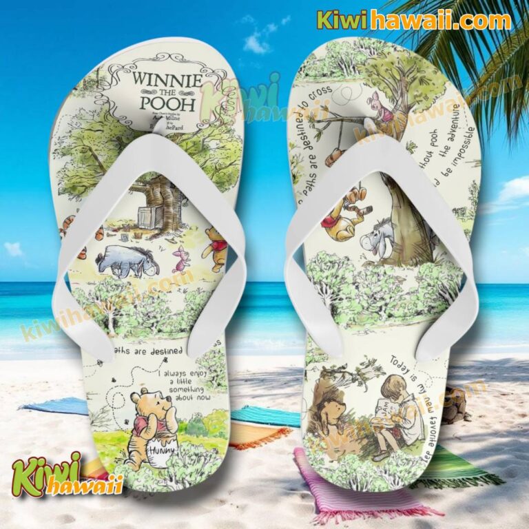 Winnie The Pooh Flip Flops 6gYNA5c