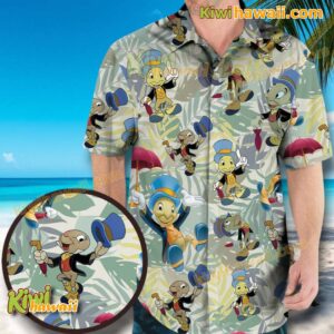 Jiminy Cricket Tropical Hawaiian Shirt beCa4wg