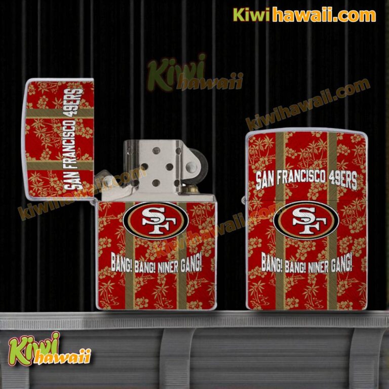 San Francisco 49ers NFL Lighter Box 18il5vu