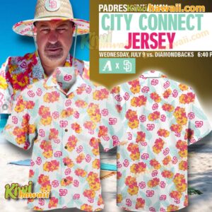 MLB San Diego Padres City Connect Hawaiian Shirt KjRzVoA