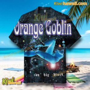Orange Goblin The Big Black Album Cover Hawaiian Shirt AhJ1S4g