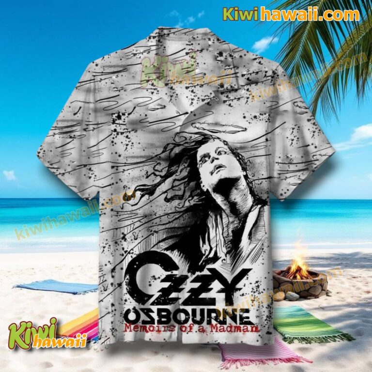 Ozzy Osbourne Memoirs Of A Madman Hawaiian Shirt ZnKRVP3