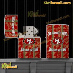 San Francisco 49ers NFL Lighter Box 18il5vu