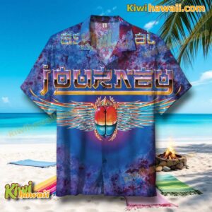 The Essential Journey Album Cover Hawaiian Shirt bwRXCGk