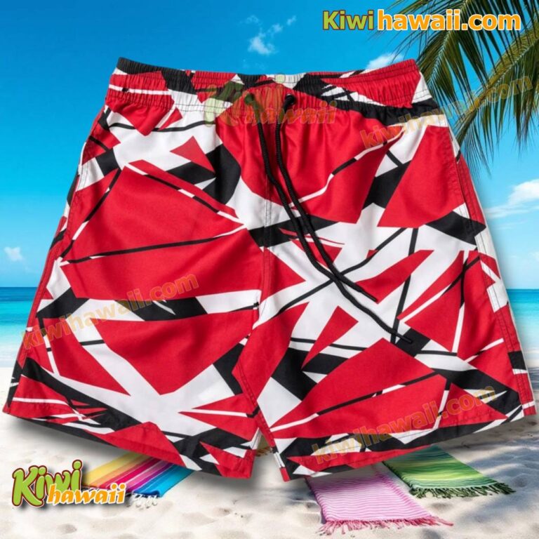 Eddie Van Halen Guitar Pattern Shorts ysC5Hvb