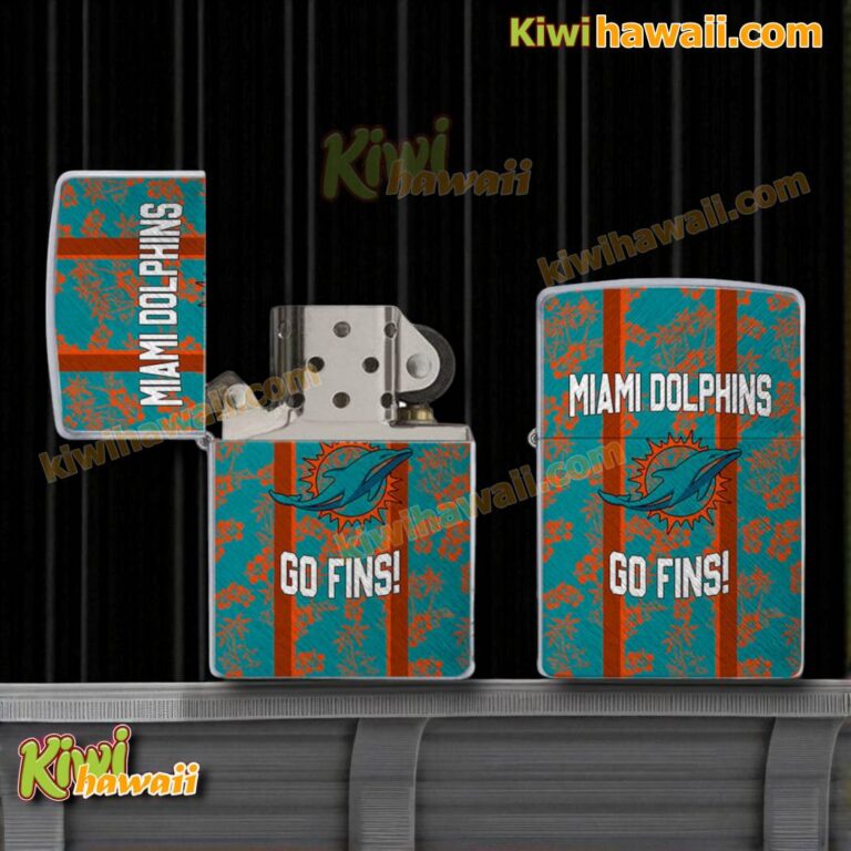 Miami Dolphins NFL Lighter Box Zxp8gLX