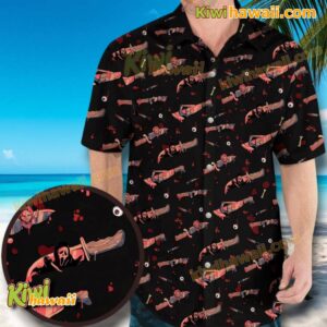 Killer Horror Knife Hawaiian Shirt Wsrwb1P