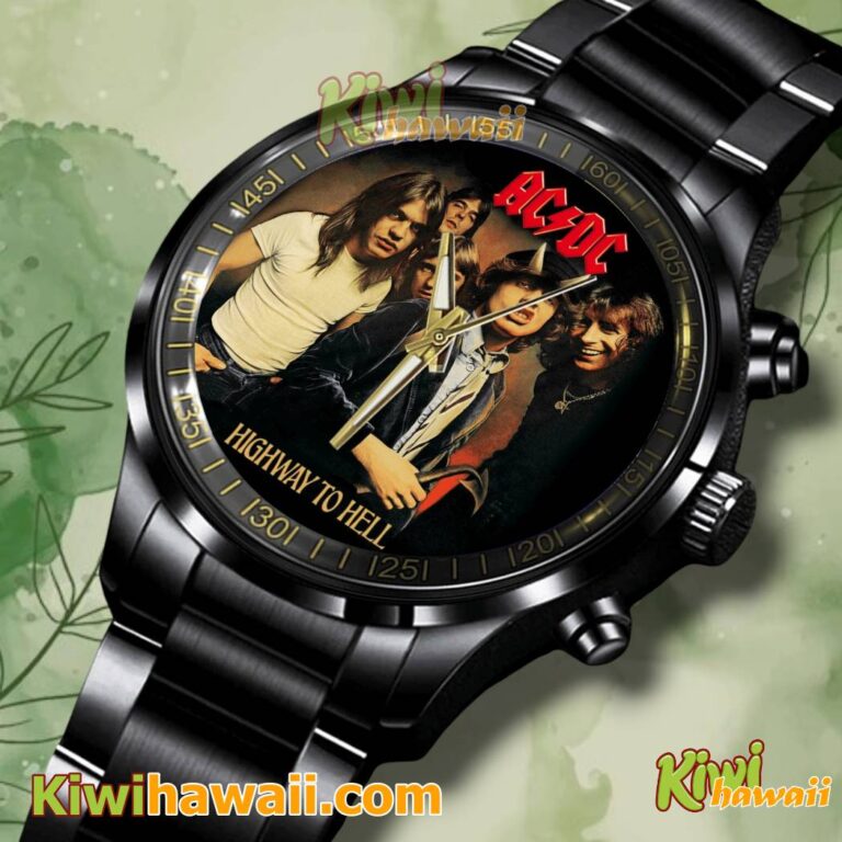 ACDC Highway To Hell Stainless Steel Watch H5wa16D