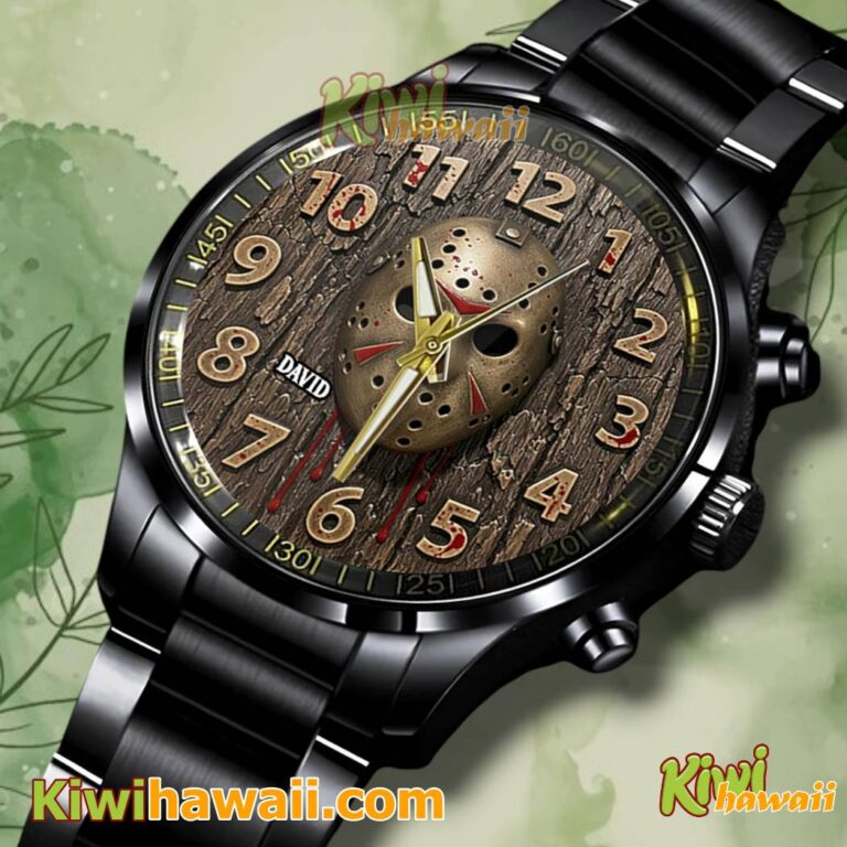 Iconic Horror Villains Personalized Stainless Steel Watch IZ9YvB2