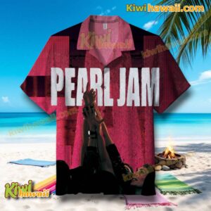 Pearl Jam Ten Album Cover Hawaiian Shirt LRO1m2h