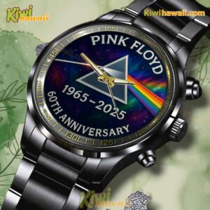 Pink Floyd 60th Anniversary 1965-2025 Stainless Steel Watch d2lafEU