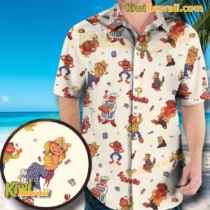 The Muppets Backstage Hawaiian Shirt R1nPJ6W