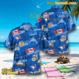 Toronto Blue Jays The Chappy Couture Hawaiian Shirt wGN80Ay