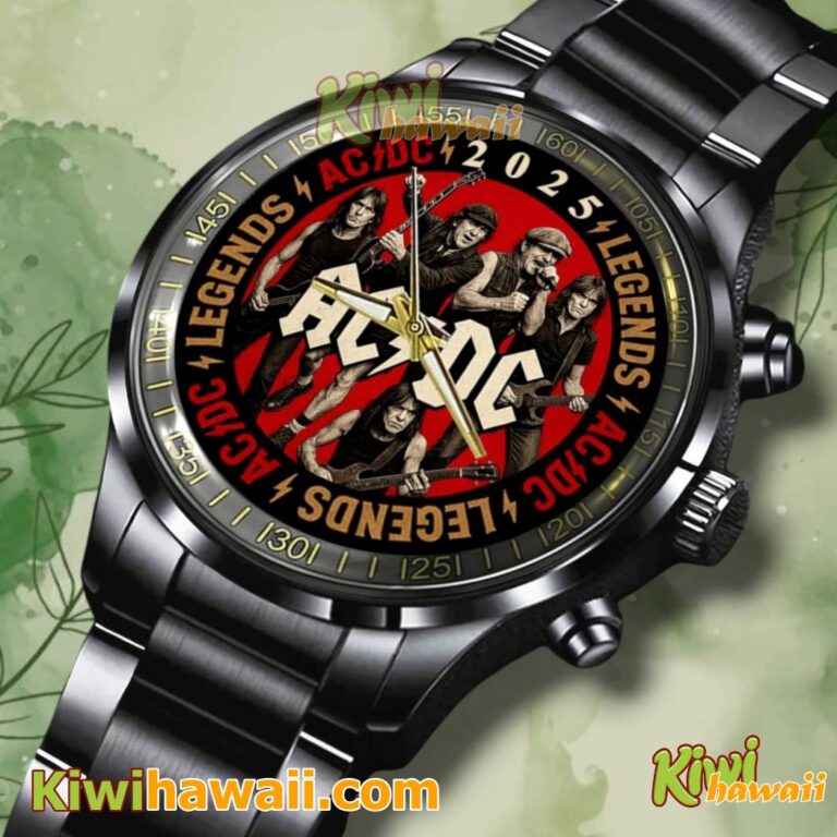 ACDC Legends 2025 Stainless Steel Watch hUbI6Rr
