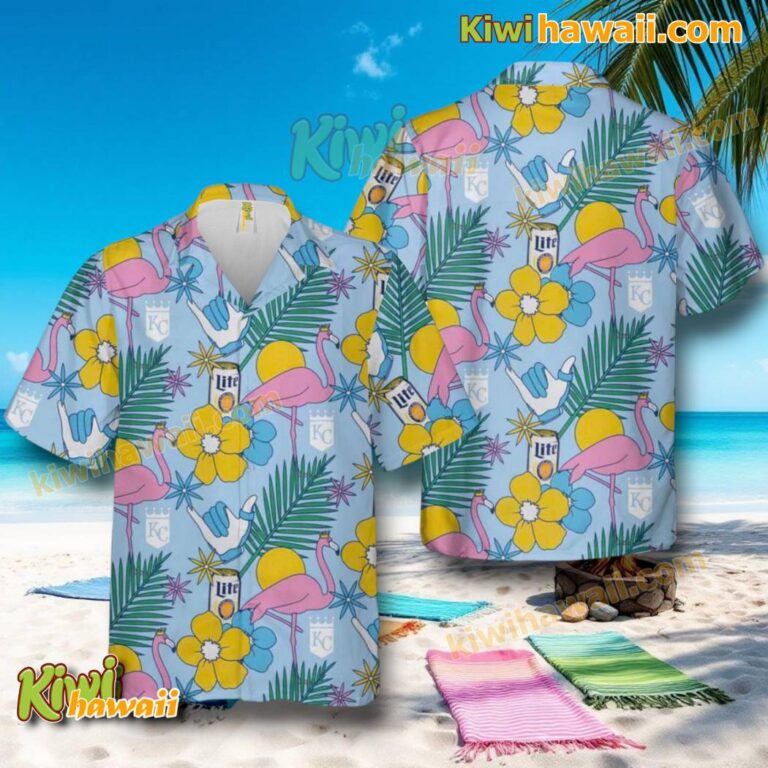 Kansas City Royals X Miller Lite 2025 Giveaway Hawaiian Shirt 4eb10gL