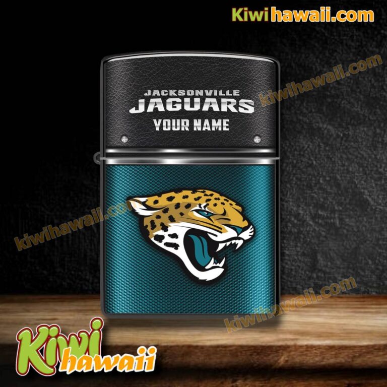 Jacksonville Jaguars Logo Personalized Lighter Box 7vpkiZf