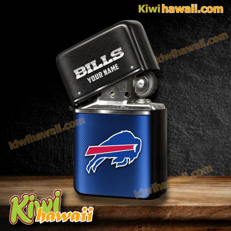 Buffalo Bills Logo Personalized Lighter Box QSPmioB