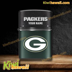 Green Bay Packers Logo Personalized Lighter Box 98ZsgNa