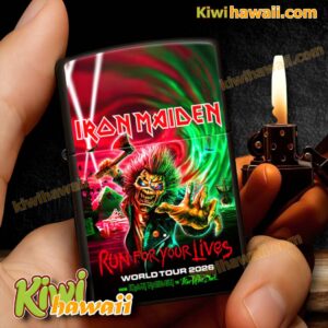 Iron Maiden Run For Your Lives World Tour 2026 Lighter Box hQNIse5