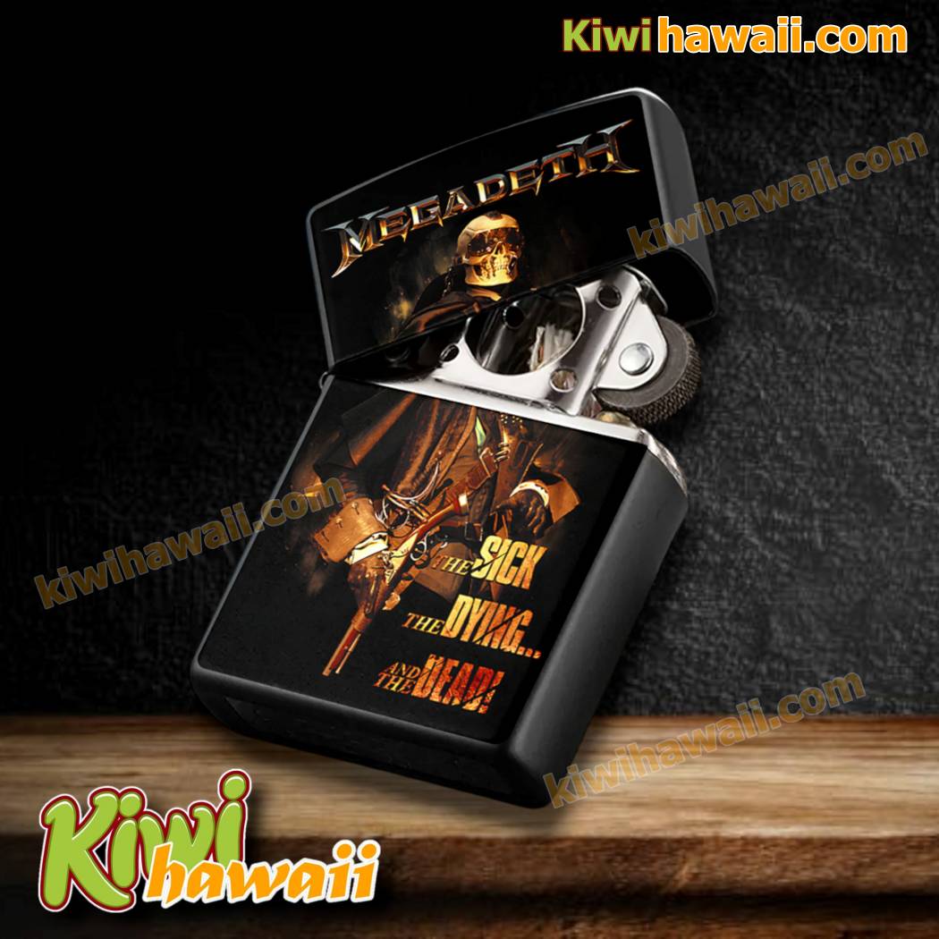 Megadeth The Sick The Dying And The Dead Lighter Box-a kIhzoYy