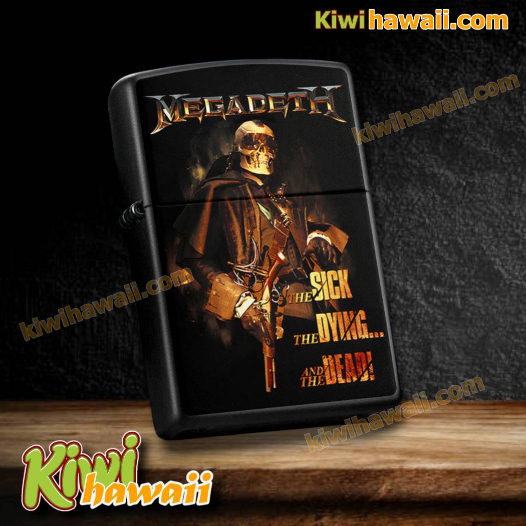 Megadeth The Sick The Dying And The Dead Lighter Box-b 2jHOKpr