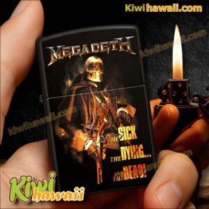 Megadeth The Sick The Dying And The Dead Lighter Box glKiPvF