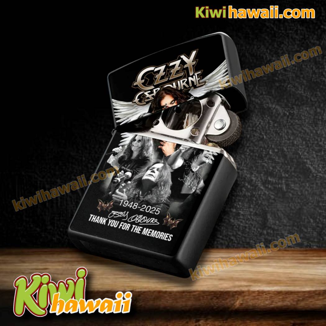 Ozzy Osbourne 1948-2025 Thank You For The Memories Lighter Box-a DfI6KMB