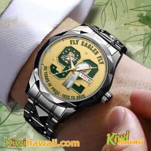 Philadelphia Eagles 92 Years Of Pride 1993-2025 Stainless Steel Watch vXVmJrp