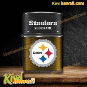 Pittsburgh Steelers Logo Personalized Lighter Box mzxZuHP