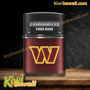 Washington Commanders Logo Personalized Lighter Box wmsMQOW