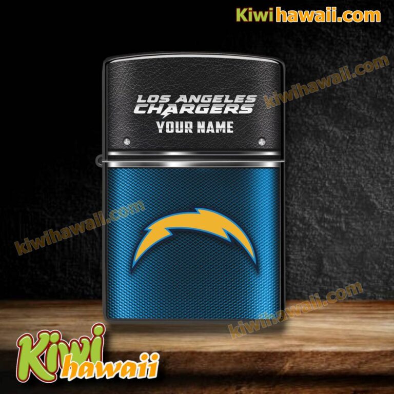 Los Angeles Chargers Logo Personalized Lighter Box 3oPFbBM