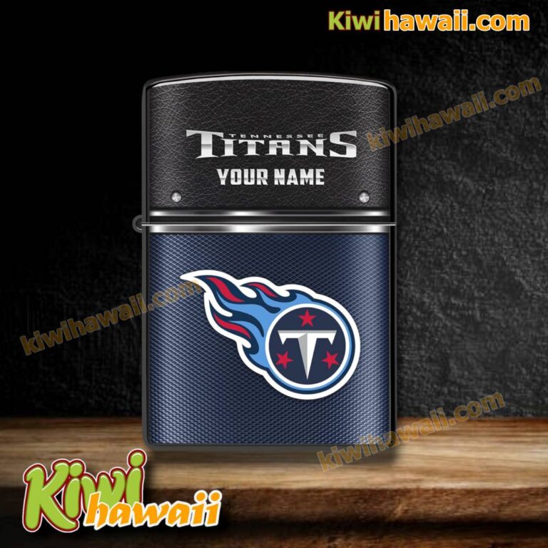 Tennessee Titans Logo Personalized Lighter Box yueS5OI